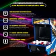 thumbnail image 4 of Arcade Classics Atari Asteroids Counter Series Game Machine with 8" Screen and 5 Games, 4 of 13