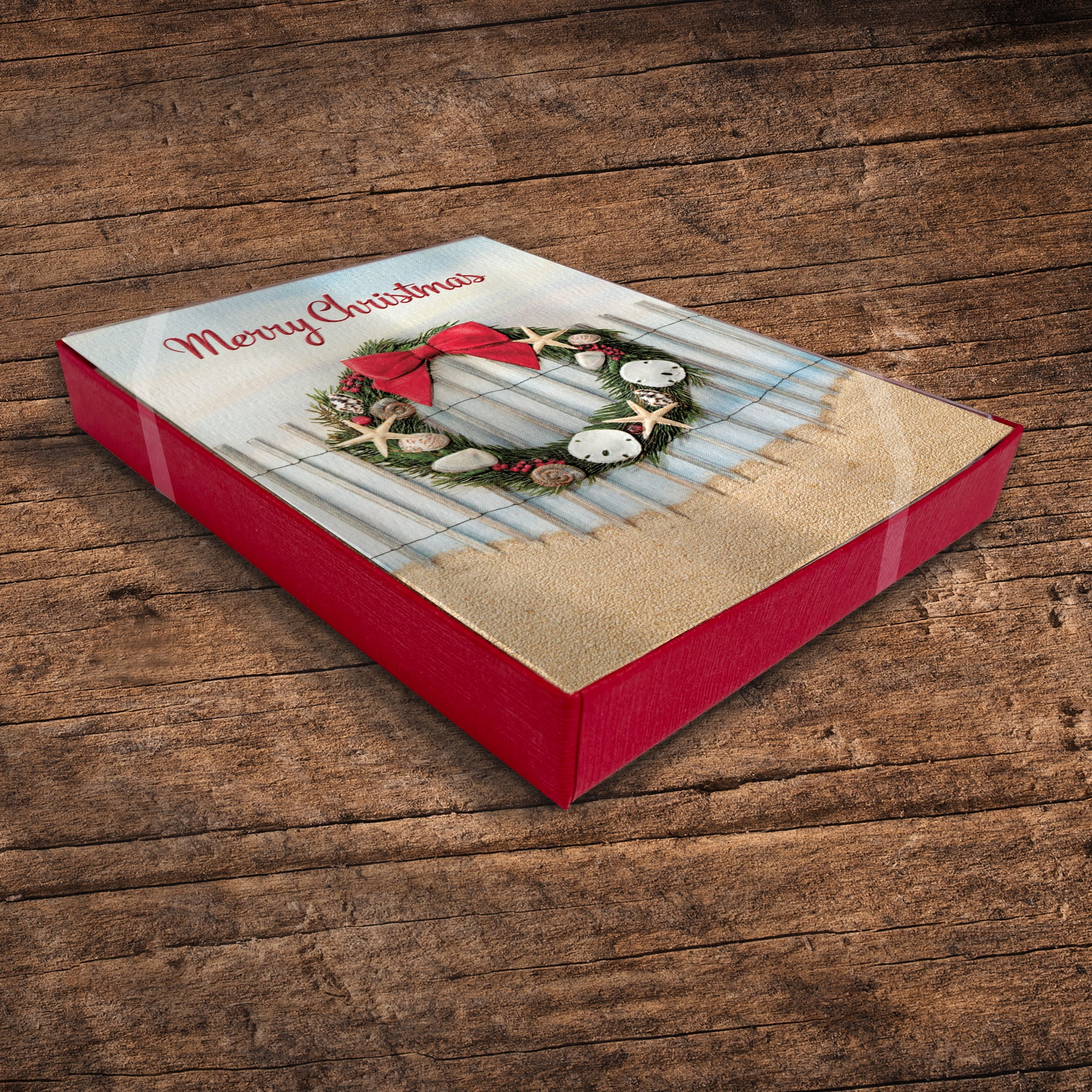 Pumpernickel Press Embossed Christmas Greeting Cards Boxed Set