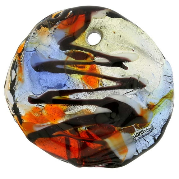 GlassOfVenice Murano Glass Ardito Modern Art Pendant