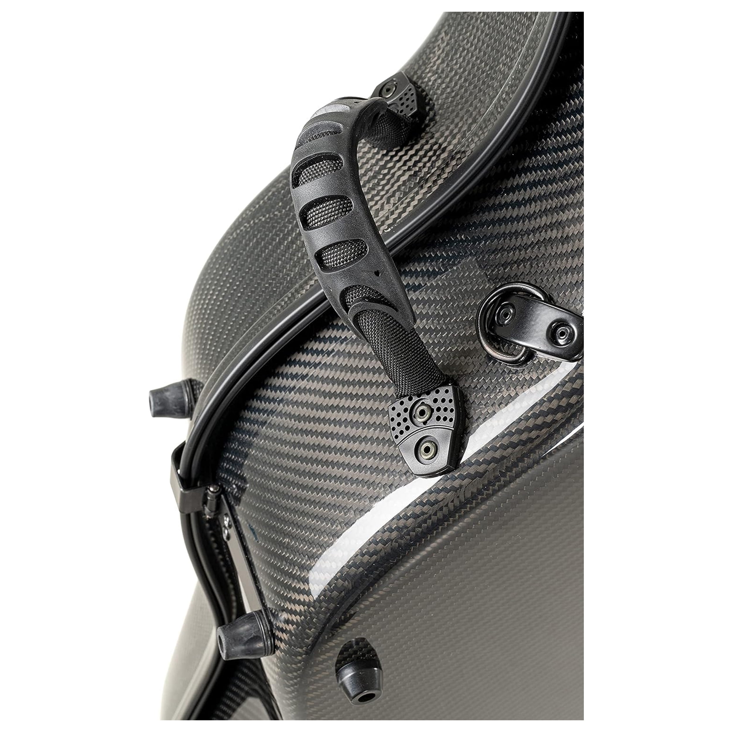 Gewa Idea Titanium Carbon 3.3 4/4 Cello Case - Titanium/Blue