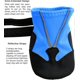 thumbnail image 4 of Botas para perros shaofei 4 piezas zapatos impermeables con correas reflectantes seguras y ajustables, 4 of 5