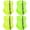 Bright Colors, variant on DOVACKA 4 Pcs Neck Gaiter Face Mask for Men Reflective Face Cover Scarf Summer UV Sun Protection Balaclava Bandana for Work