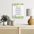 thumbnail image 5 of Inspirational Bible Verse Wall Art Decor Watercolor Religious Psalm 121 Canvas Painting Framed Scripture Canvas Artwork Print Poster 12"x15" Decoration for Home Living Room, 5 of 6