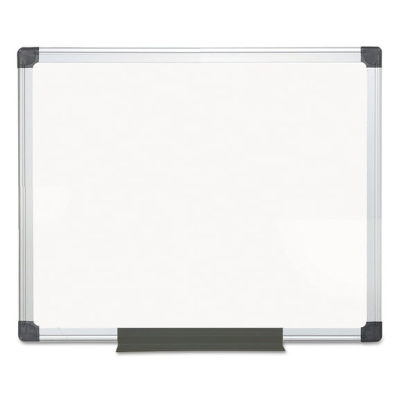 MasterVision MA0312170MV Value Melamine Dry Erase Board, 24 x 36, White, Aluminum Frame