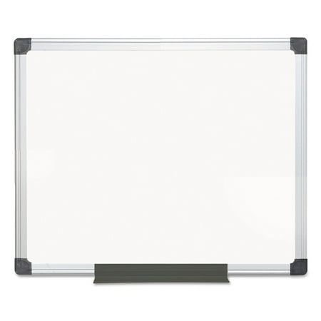 MasterVision MA0312170MV Value Melamine Dry Erase Board, 24 x 36, White, Aluminum Frame
