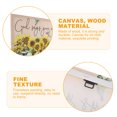 Wall Sunflower Art Canvas Decor Painting Inspirational Pictures Bathroom Artwork Rustic Picture