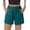 Peacock Blue, variant on Pinspark Sweat Shorts Womens Summer Workout Lounge Short High Waist Casual Running SweatShorts Drawstring with Pockets