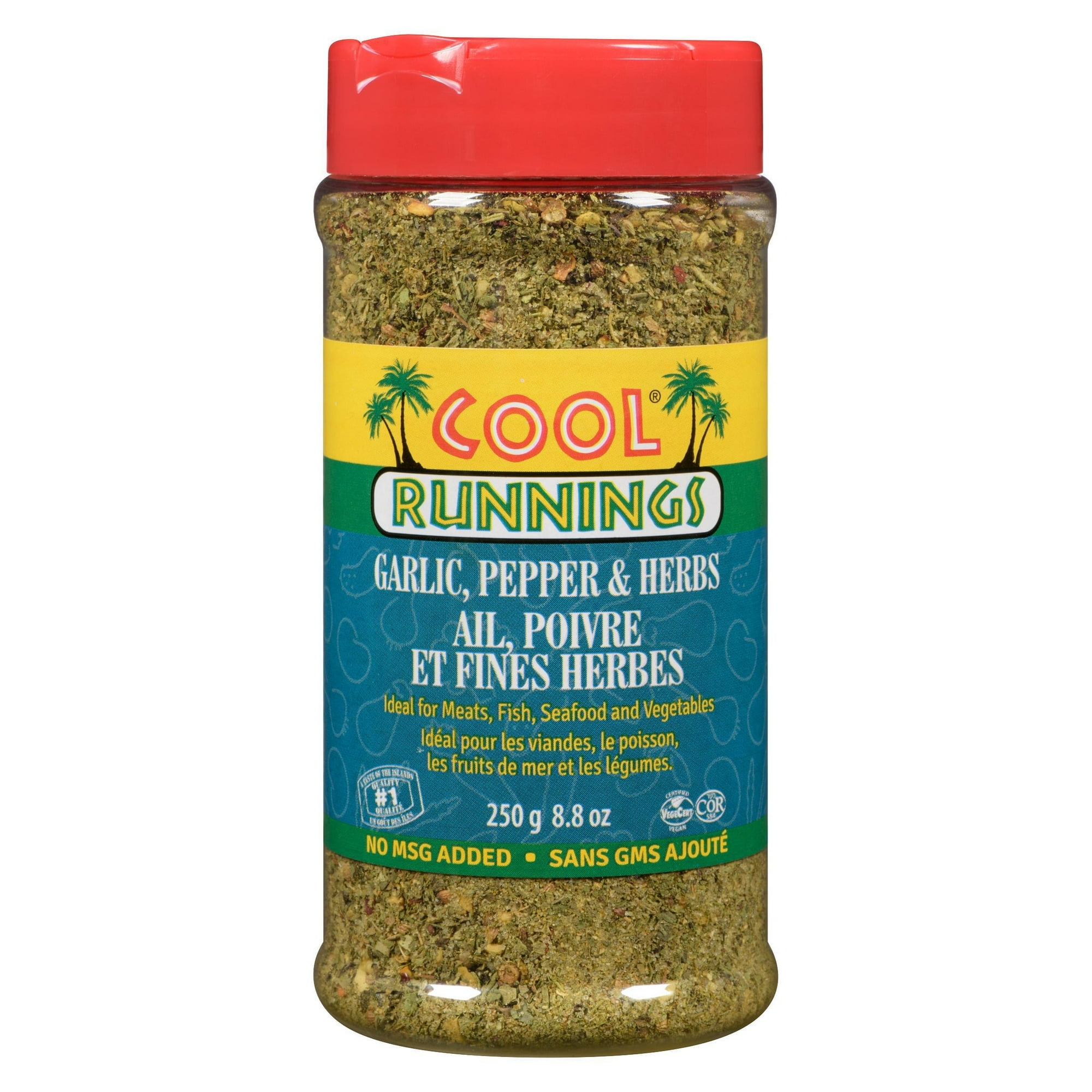Cool Runnings Garlic, Pepper & Herbs Seasoning 250g, 250 grams