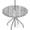 Beach Wooden Texture, variant on Round Outdoor Tablecloth with Umbrella Hole Zippered Fitted Tablecloth with Elastic Wood Grain Table Cloth Cover for Picnic Party Patio Fits 40-44" Diameter Round Tables
