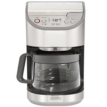 KRUPS KM611D Precision Programmable Coffee Maker With Aroma Selection And Stainless Steel Housing 12 KRUPS KM611D Precision Programmable Coffee Maker With Aroma Selection And Stainless Steel Housing 12