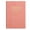 Pink, variant on Deyuer A7 2024 English Planner Faux Leather Hardcover 180 Pages Ink-Proof Paper Mini Journal Dairy Pocket Notebook Student Supplies