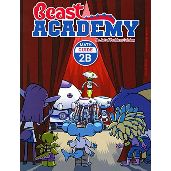 Pre-Owned AoPS 2-Book Set : Art of Problem Solving Beast Academy 2B Guide and Practice 2-Book Set, 9781934124321, 193412432X, Paperback,