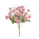 thumbnail image 1 of Bewildely Flores de clavel artificiales de seda blanca, decoración de boda para el hogar, otoño, ramo grande de alta calidad, flores falsas de Flores artificiales rosado PC 1, 1 of 6