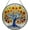 Tree of Life, variant on Lavender Suncatcher Hanging Stained Glass Window Decor, Texas Bluebonnet Sun Catcher for Wall Art, Gift for Women