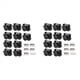 thumbnail image 1 of Paquete de 20 Cerraduras, Cerraduras MetáLicas para Puertas con BotóN Pulsador Cerraduras para Muebles Cerraduras Gabinetes Cerraduras para Gabinetes Cerraduras para Puertas, Negro, 1 of 5