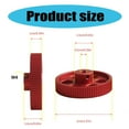 thumbnail image 5 of 80 Tooth 2GT Synchronous Belt Timing Pulley, 5mm Bore, for Precisions 3D Printer Motion Parts Kit, 5 of 11