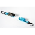 thumbnail image 4 of 2 Pack Blue Ratchet Tie Down Motorcycle Strap 1 in x 10 ft 1300lbs 1x10 600Kg, 4 of 9