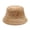 Khaki, variant on Michellecmm Women Fisherman Hat Fur Solid Color Winter Bucket Cap Cute Elegant Lady Cloche Hat