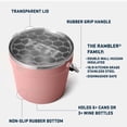 thumbnail image 2 of Cubo para bebidas YETI Rambler Sandstone Pink 18/8 de acero inoxidable, 2 of 7