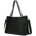 thumbnail image 5 of Leisure Luxe 33L Vegan Leather Weekender Tote Bag, 5 of 10