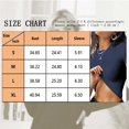 thumbnail image 4 of SHIBEVER Tops for Women Short Sleeve Summer Ribbed T Shirts Slim Fitted Basic Round Neck Shirts for Ladies Women Tee Blue S, 4 of 11