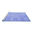 thumbnail image 2 of Ahgly Company Machine Washable Indoor Rectangle Persian Blue Traditional Area Rugs, 8' x 12', 2 of 4