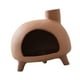 thumbnail image 5 of Porta incienso, soporte para incienso, regalo, cerámica, decorativo, decoración del hogar, adorno de incienso Rojo ladrillo, 5 of 9