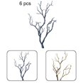 thumbnail image 1 of 6Pcs Artificial Fake Peacock Coral Plant Dried Tree Branch Wedding Home Decor, 1 of 9
