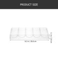 thumbnail image 2 of Transparent Acrylic Poker Chip Holder MultiFunctional Storage Box for Easy Organization 5 Grids, 2 of 9