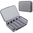 thumbnail image 4 of Adjustable Compartment Glasses Organizer Watch Organizer Case Glasses Storage Jewelry Collection Case with, 4 of 7