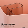 thumbnail image 3 of Caja de almacenamiento de cosméticos con múltiples compartimentos para cajón de escritorio, 3 of 5