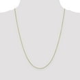 thumbnail image 6 of Auriga Fine Jewelry 14K Yellow Gold .9mm Open Link Cable Chain Necklace 24inch for Women, 6 of 6