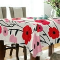 thumbnail image 5 of Yayeee Tablecloths 60" x 108" Rectangle Wrinkle Resistant Party Table Cover, Pink Floral, 5 of 8