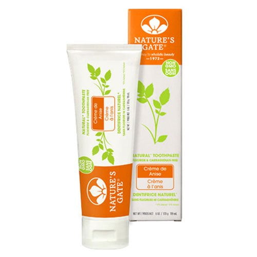 nature's gate natural toothpaste creme de anise