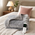 thumbnail image 6 of Heated Blanket Throw Blanket - Fast Heating Electric Blanket, Multiple Heat Settings, Built in Timing Shut Off Function, Gift for Grandma, 31.5 x 23.6", 6 of 9