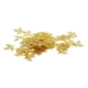 thumbnail image 2 of 100 cuentas espaciadoras con colgante de hoja de filigrana para hacer collares y joyas dorado, 2 of 9