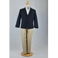 thumbnail image 5 of New Boys Toddler Formal Wedding Party  Church Navy Blazer Style Jacket Coat S-7, 5 of 5