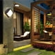 thumbnail image 1 of Luz de pared LED inteligente IP65 impermeable 9W de color Control de aplicación lámpara de pared RGBW para exteriores para el hogar para el jardín, 1 of 8