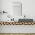 thumbnail image 2 of Clearance! 1Set 10PC 3D Crystal Tile Sticker Self-Adhesive DIY Waterproof Tile Wall Sticker, 2 of 3