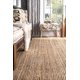 thumbnail image 3 of Alfombra de yute Un-Tech Ventero Rigo 91x152 cm Natural, 3 of 6