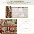 thumbnail image 4 of Linen Drum Lampshades Christmas Red Snowman Decorations Tree Vintage Porcelain Tea 13"x13"x10" Light Shade for Table Lamps Floor Lamp Shades Lampshade Replacement Assembly Required Gift, 4 of 8
