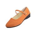 thumbnail image 2 of Mary Jane Flats for Women Dressy Comfortable Round Toe Ballet Flats Buckle Strap Retro Mary Jane Shoes Casual Dress Shoes for Women Womens Business Casual Shoes Office Shoes for Women Womens Shoes 38, 2 of 9