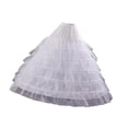 thumbnail image 3 of Zentra Jupon de Robe de Mariée, Jupon Léger avec Ceinture Élastique, Confortable, Demi-Style A, 3 of 9