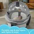 thumbnail image 4 of Fisher-Price Deluxe on-the-go Projection Dome Portable Bassinet and Infant Play Space, Unisex, 4 of 8