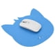 thumbnail image 2 of Alfombrilla de ratón antiestática con forma de gato para mesa, para oficina, a prueba de polvo, color azul, 2 of 2