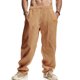 thumbnail image 1 of Pantalones largos para hombre, color liso, informales, lisos, a la moda, para exteriores, rectos, para playa, de poliéster, 1 of 9