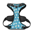 thumbnail image 5 of Bingfone Cute Healthy Teeth No Pull Dog Vest Harness For Small Medium Large Dogs Strap For Puppy Walking,Training,Dog Harness-Medium, 5 of 9