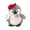 paint palette, variant on Cute And Playful Penguin Plush Toy With Wink Knitted Hat And Fishing Gear, Soft Plush Fabric And Elastic Pp Cotton For Comfortable Hugging, Versatile Use As Prize Gift Decoration