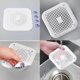 thumbnail image 4 of Tapa de desagüe para ducha/bañera, paquete de 2, tapón de desagüe cuadrado para bañera, cocina, baño, color negro, 4 of 8