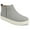 Grey, variant on Alita Round Toe Inside Zipper Flexible Comfort Ankle Sneaker Bootie